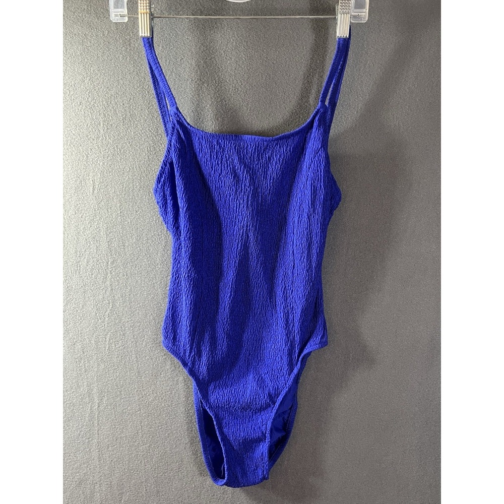 Jantzen Vintage Purple One Piece Swimsuit Womens 12 1990s 90s